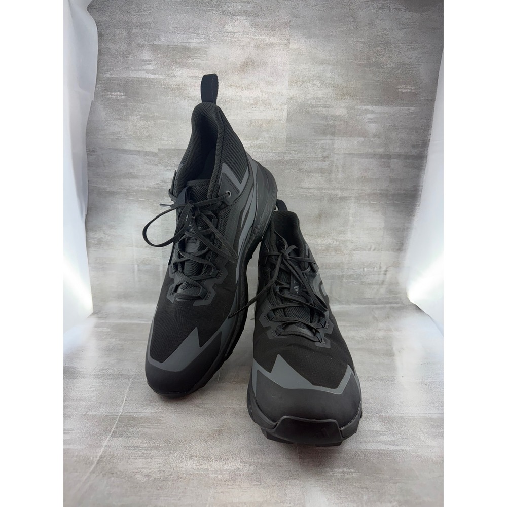 Adidas Terrex Free Hiker 2 GORE-TEX Men Black Hiking Boots HQ8383 Size 14